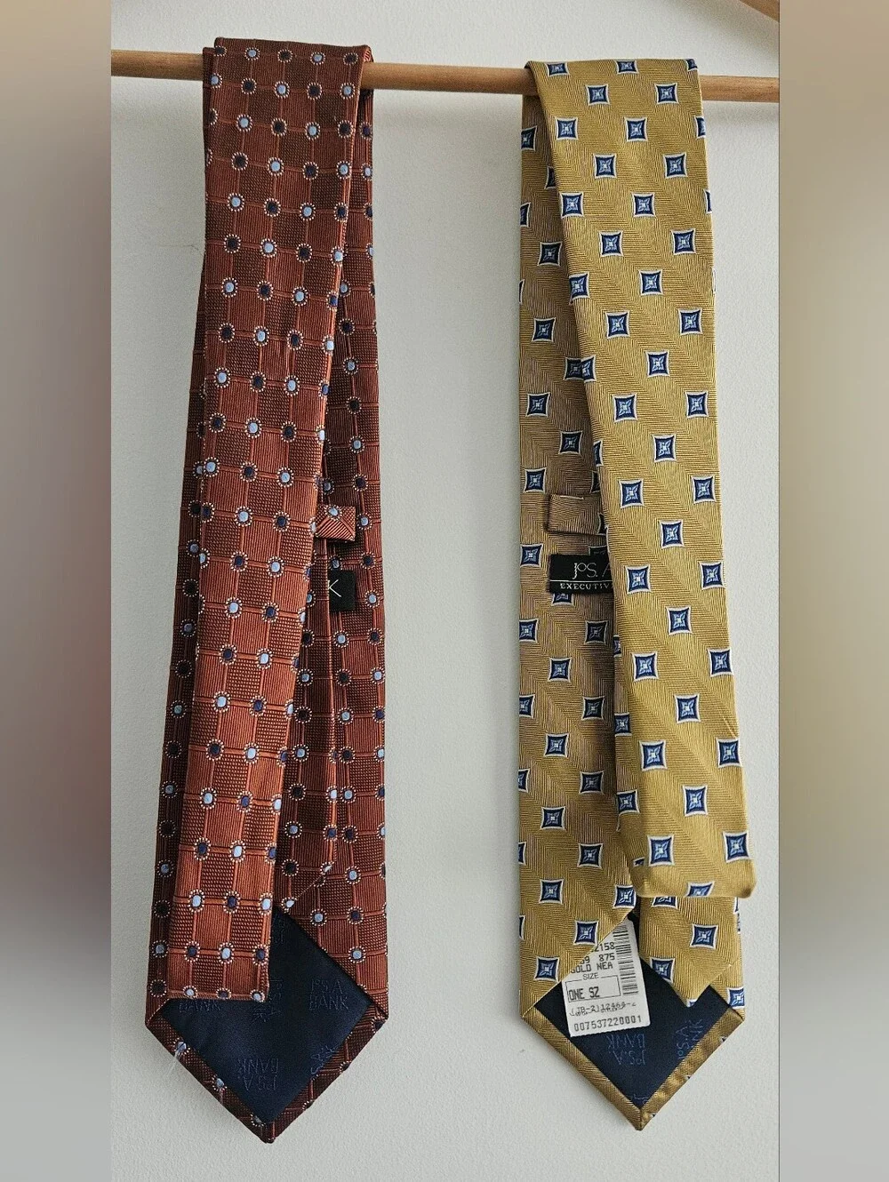 Jos. A. Bank Set Of 2 Silk Neck Ties